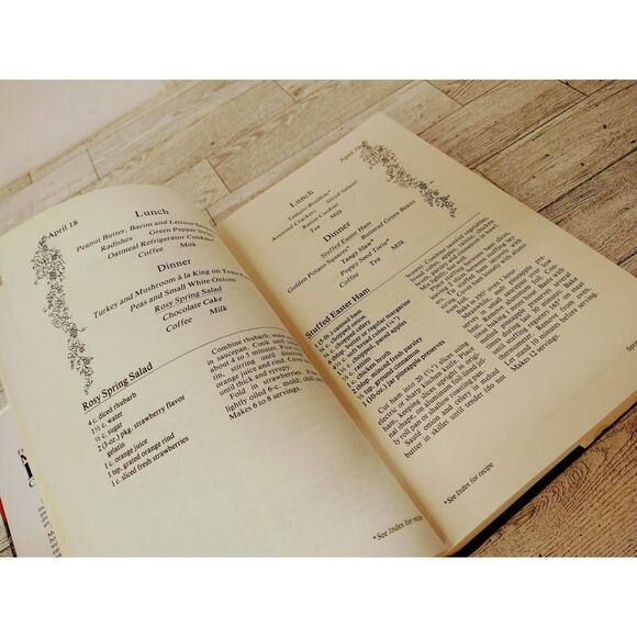 Farm Journal's Meal and Menu Planner Cookbook - Vtg 1980 Hardcover Elise Manning - Picture 4 of 12